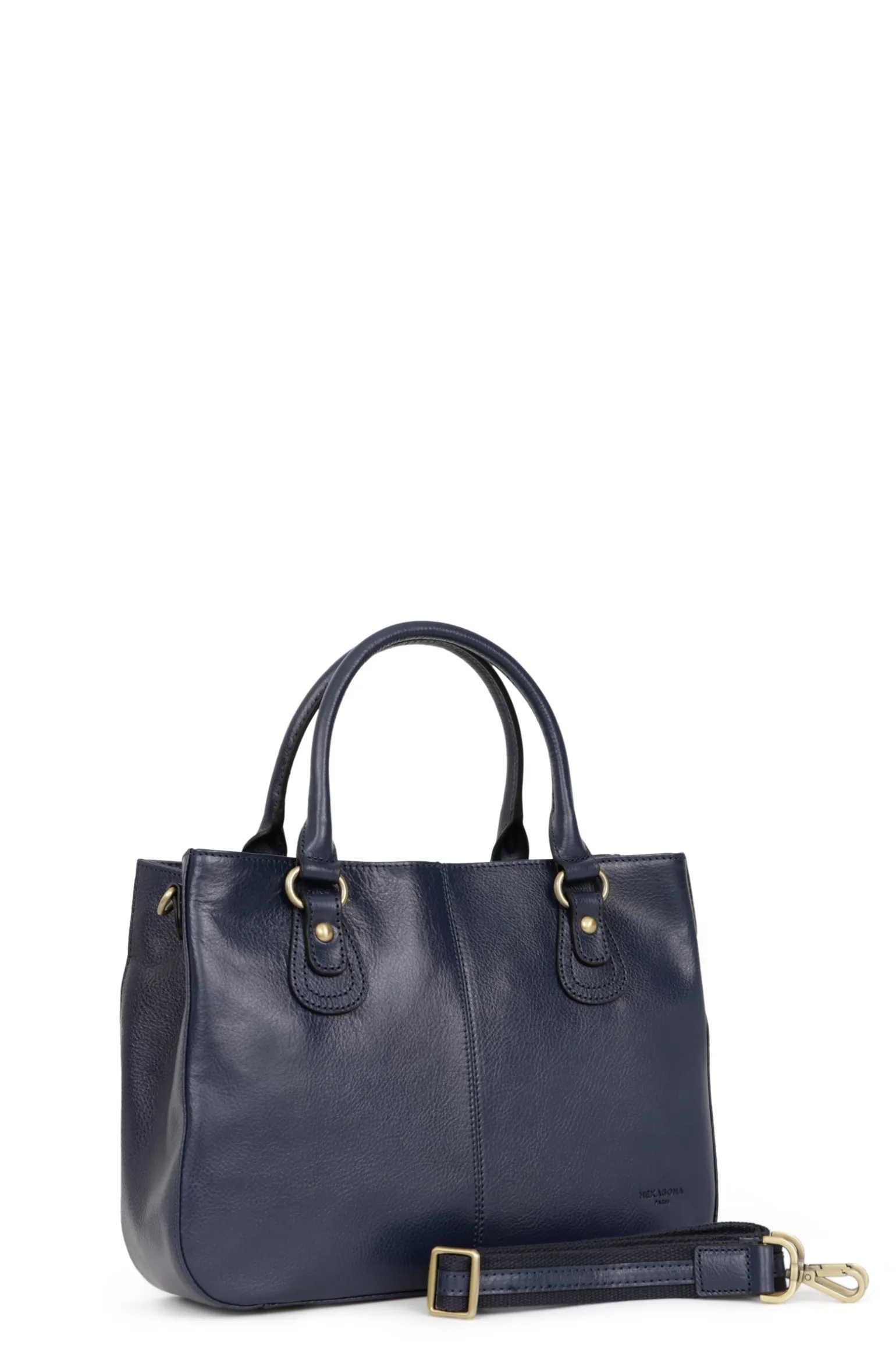 Sac porté main 2 poignées - Cuir