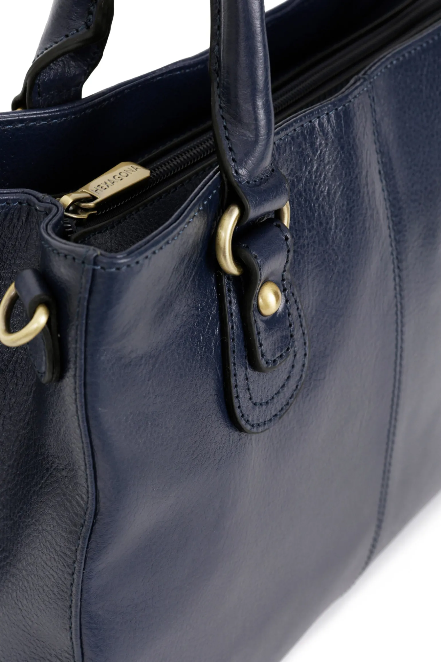 Sac porté main 2 poignées - Cuir
