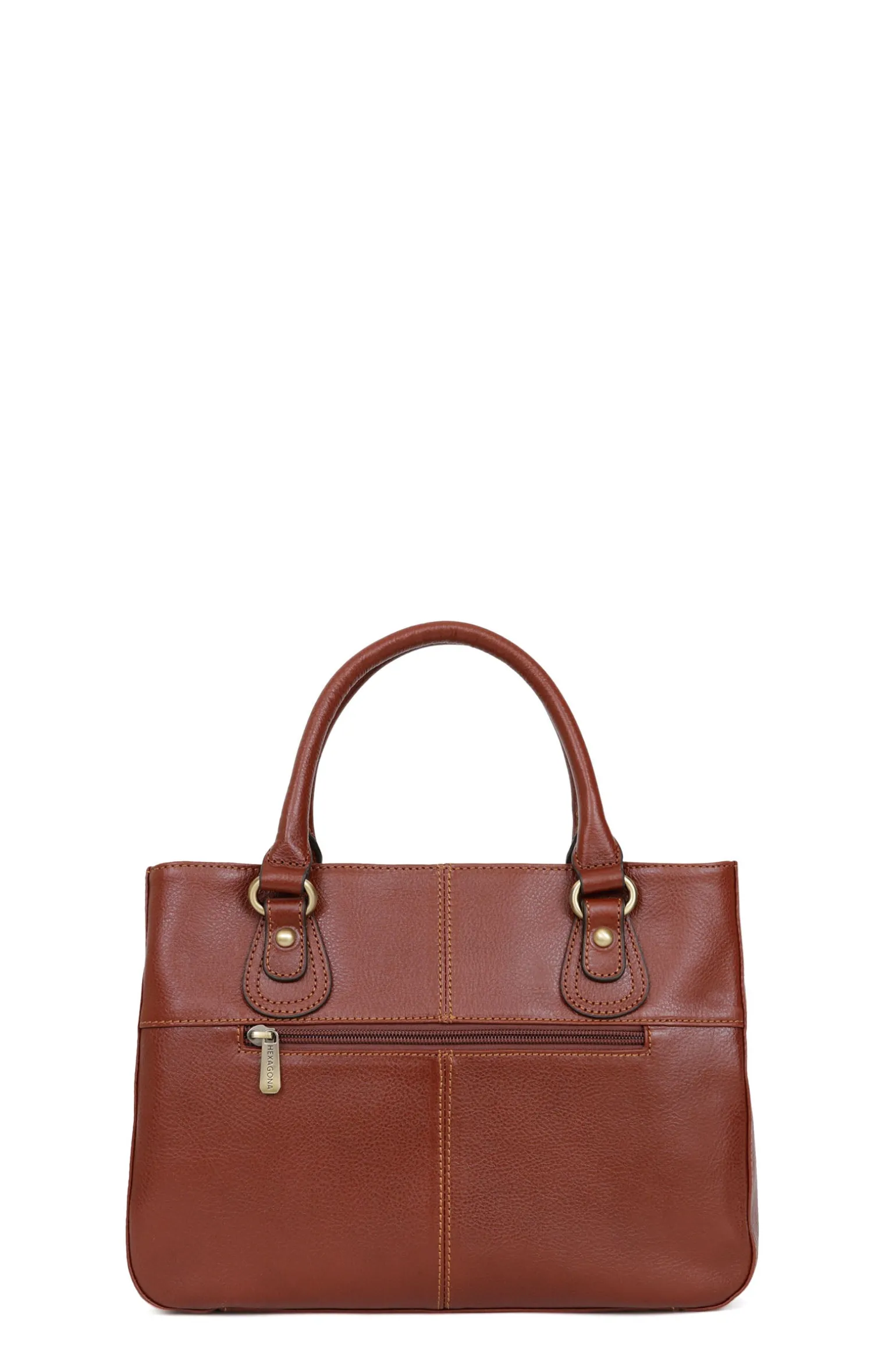 Sac porté main 2 poignées - Cuir