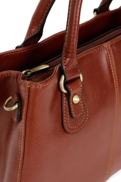 Sac porté main 2 poignées - Cuir