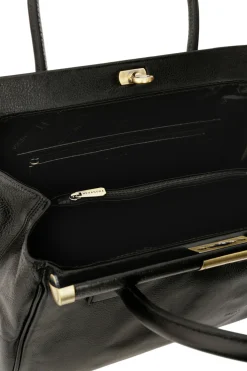 Sac porté main 2 poignées - Cuir