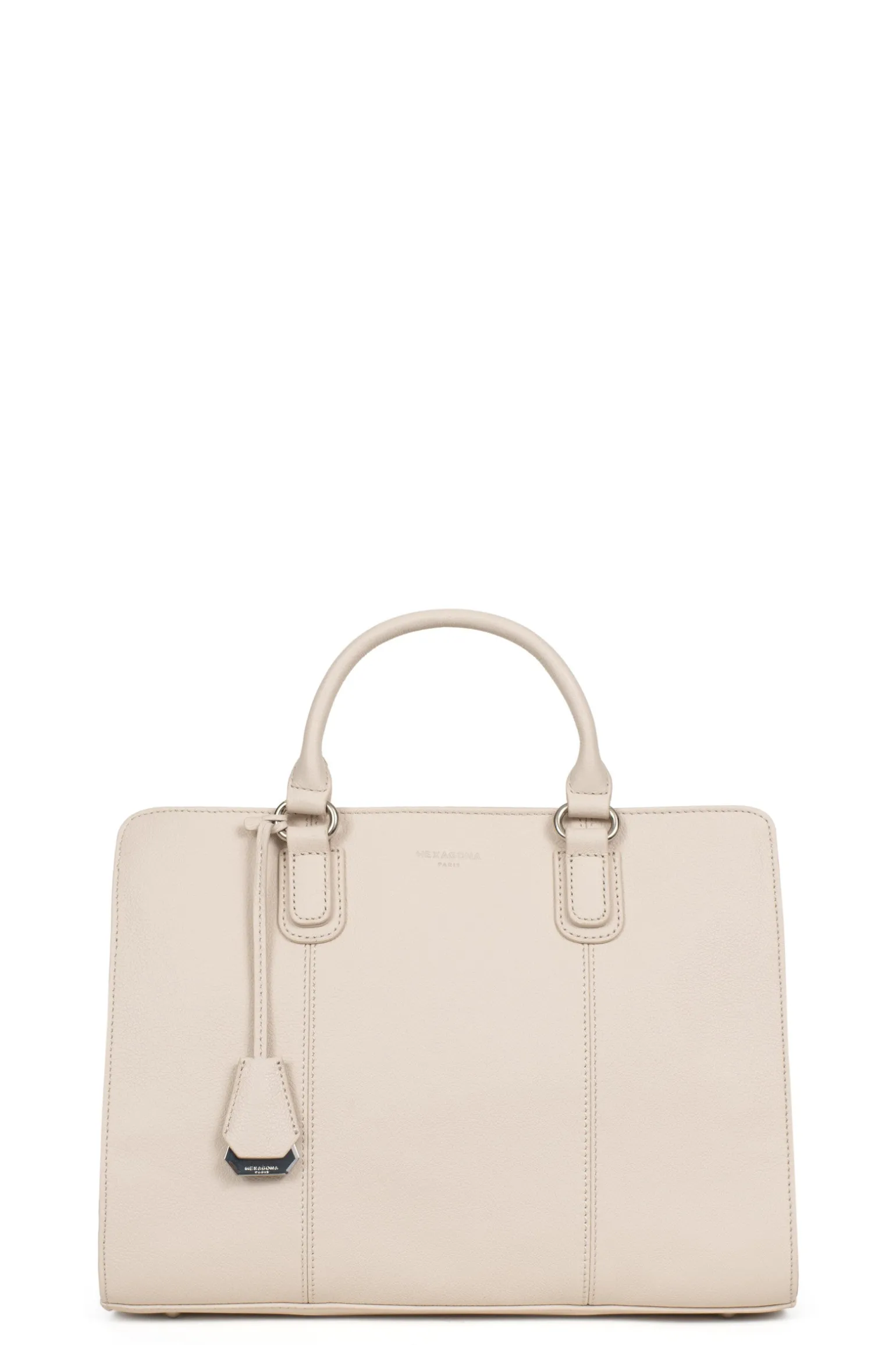 Sac porté main 2 poignées - Cuir
