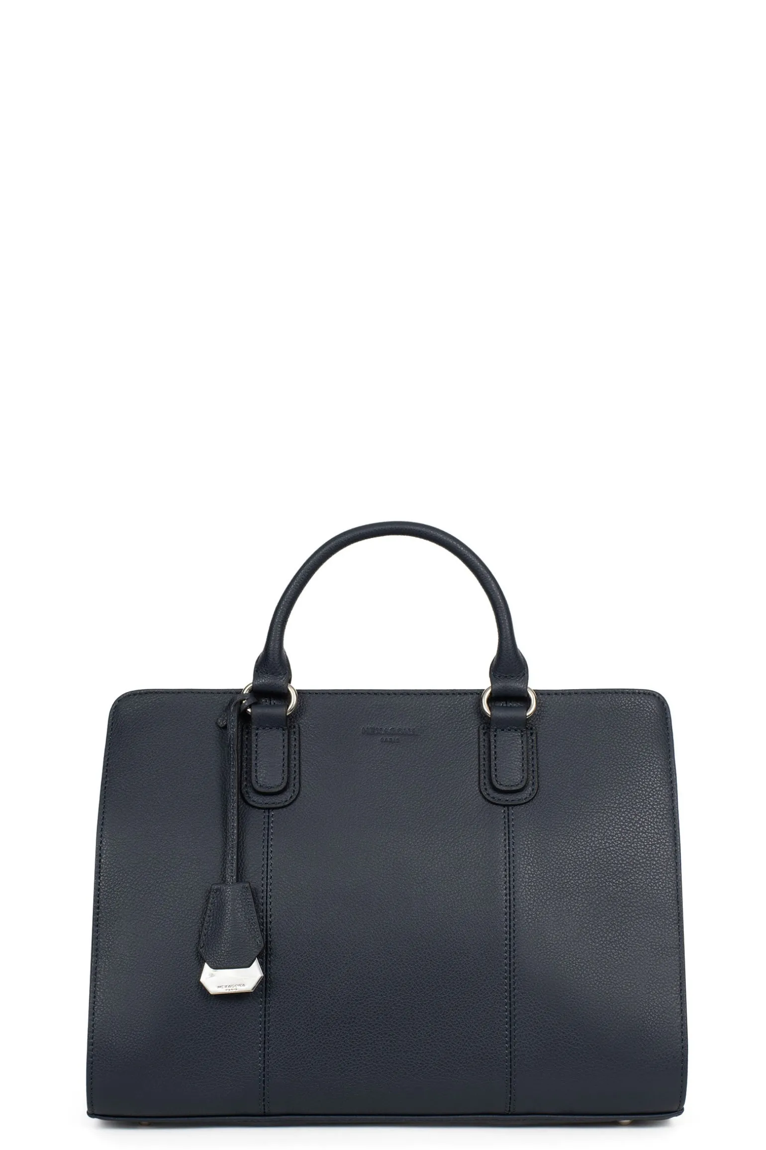 Sac porté main 2 poignées - Cuir