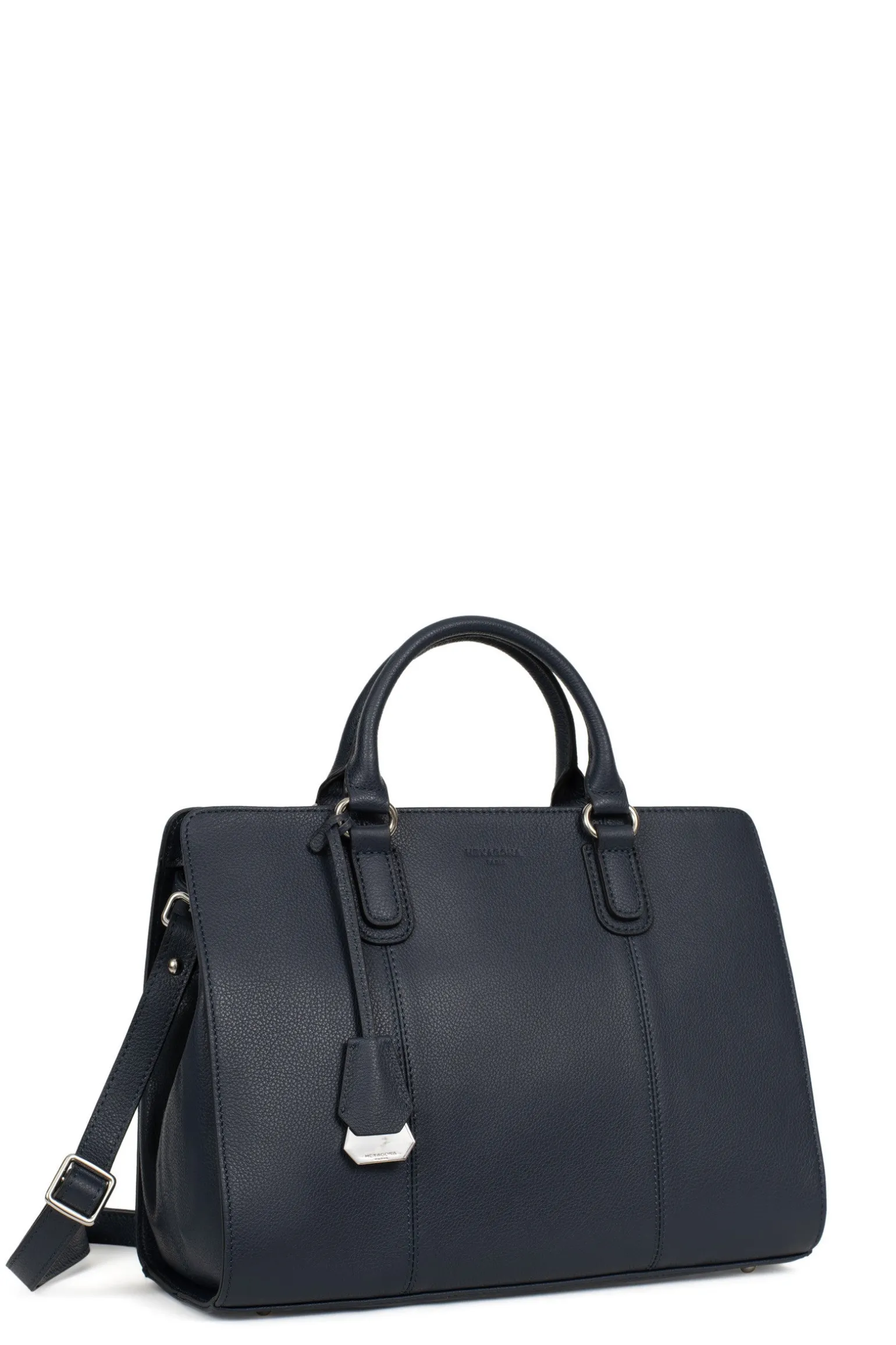 Sac porté main 2 poignées - Cuir