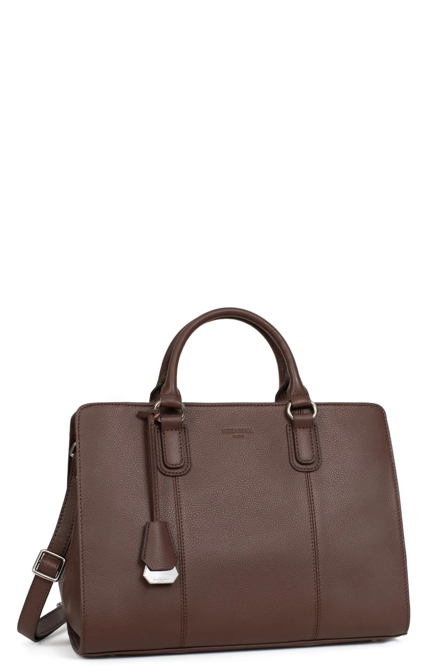Sac porté main 2 poignées - Cuir