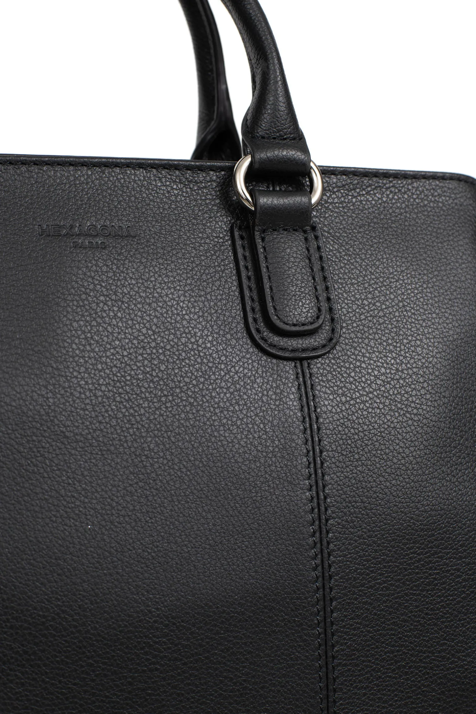Sac porté main 2 poignées - Cuir