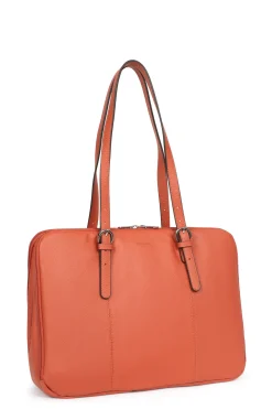 Sac porté épaule 2 anses - 15" & A4 - Cuir