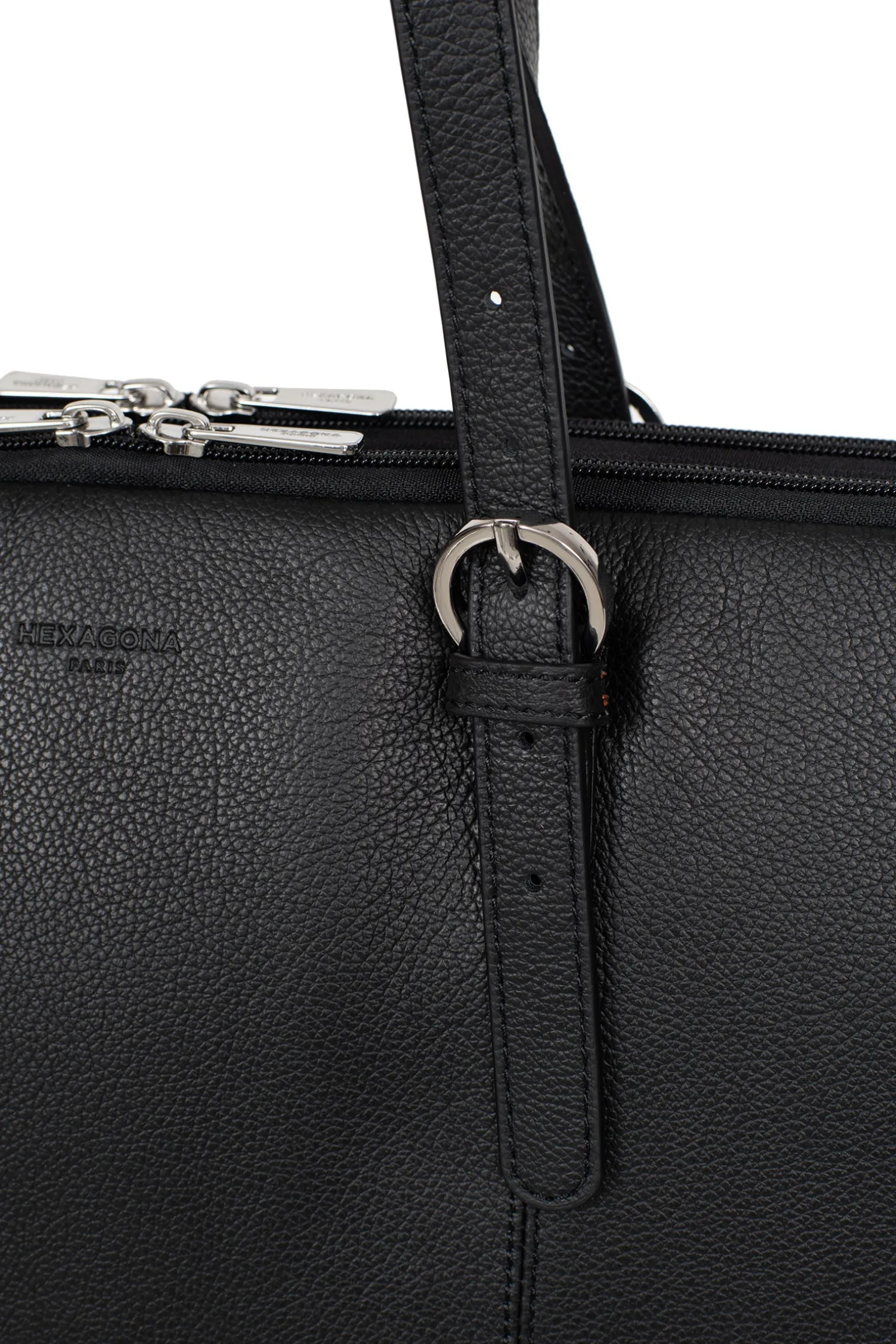 Sac porté épaule 2 anses - 15" & A4 - Cuir
