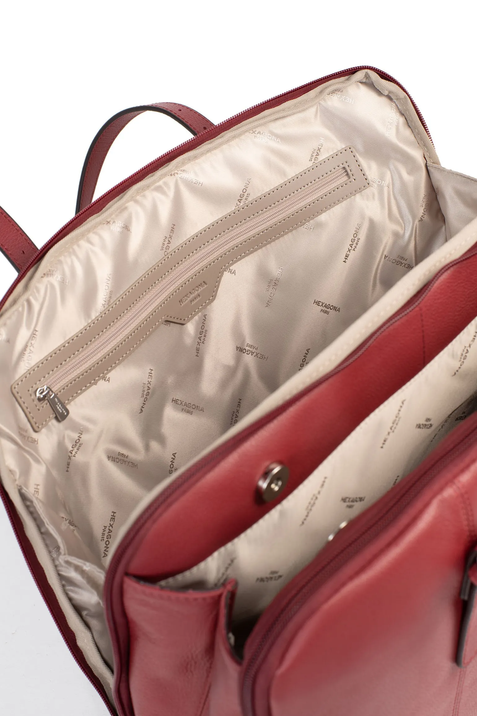 Sac porté épaule 2 anses - 15" & A4 - Cuir