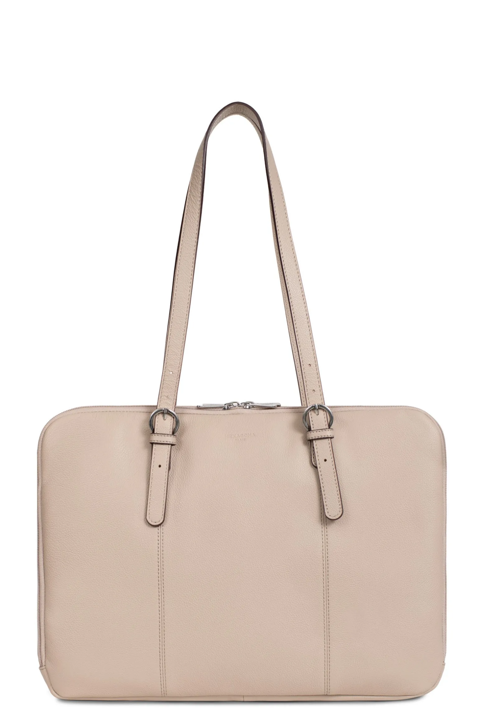 Sac porté épaule 2 anses - 15" & A4 - Cuir