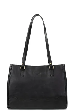 Sac porté épaule 2 anses - A4 - Cuir