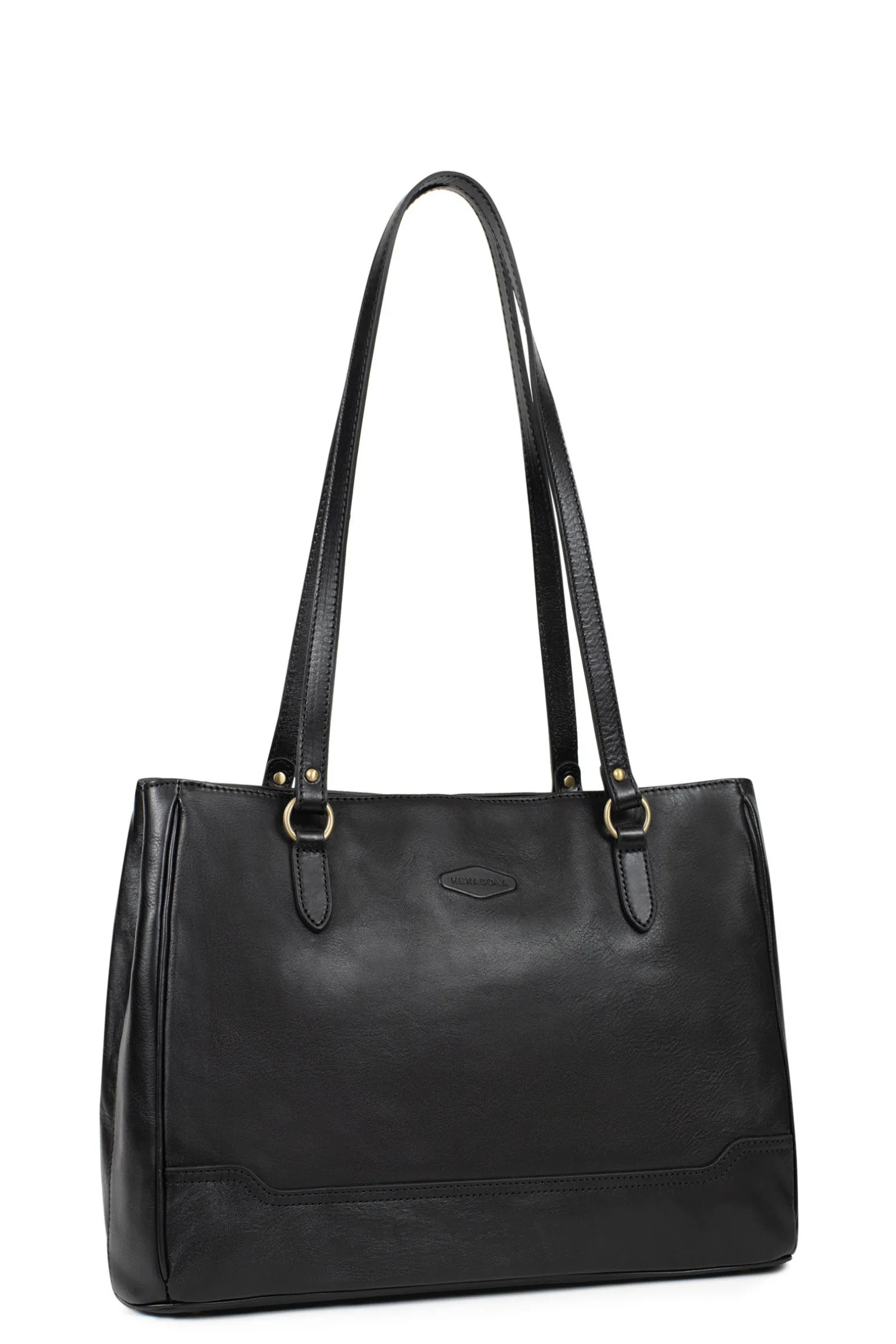 Sac porté épaule 2 anses - A4 - Cuir