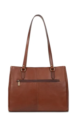 Sac porté épaule 2 anses - A4 - Cuir