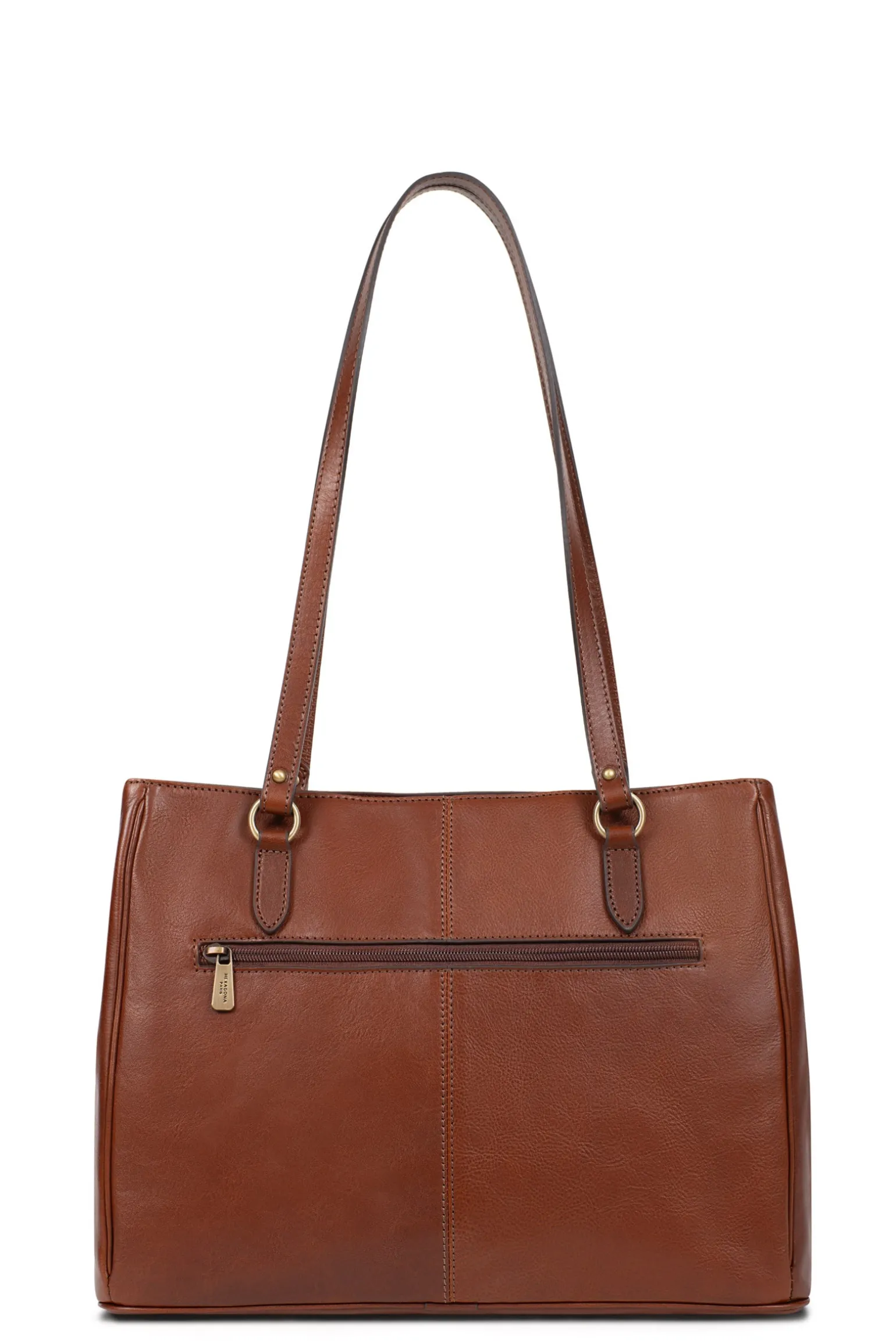 Sac porté épaule 2 anses - A4 - Cuir