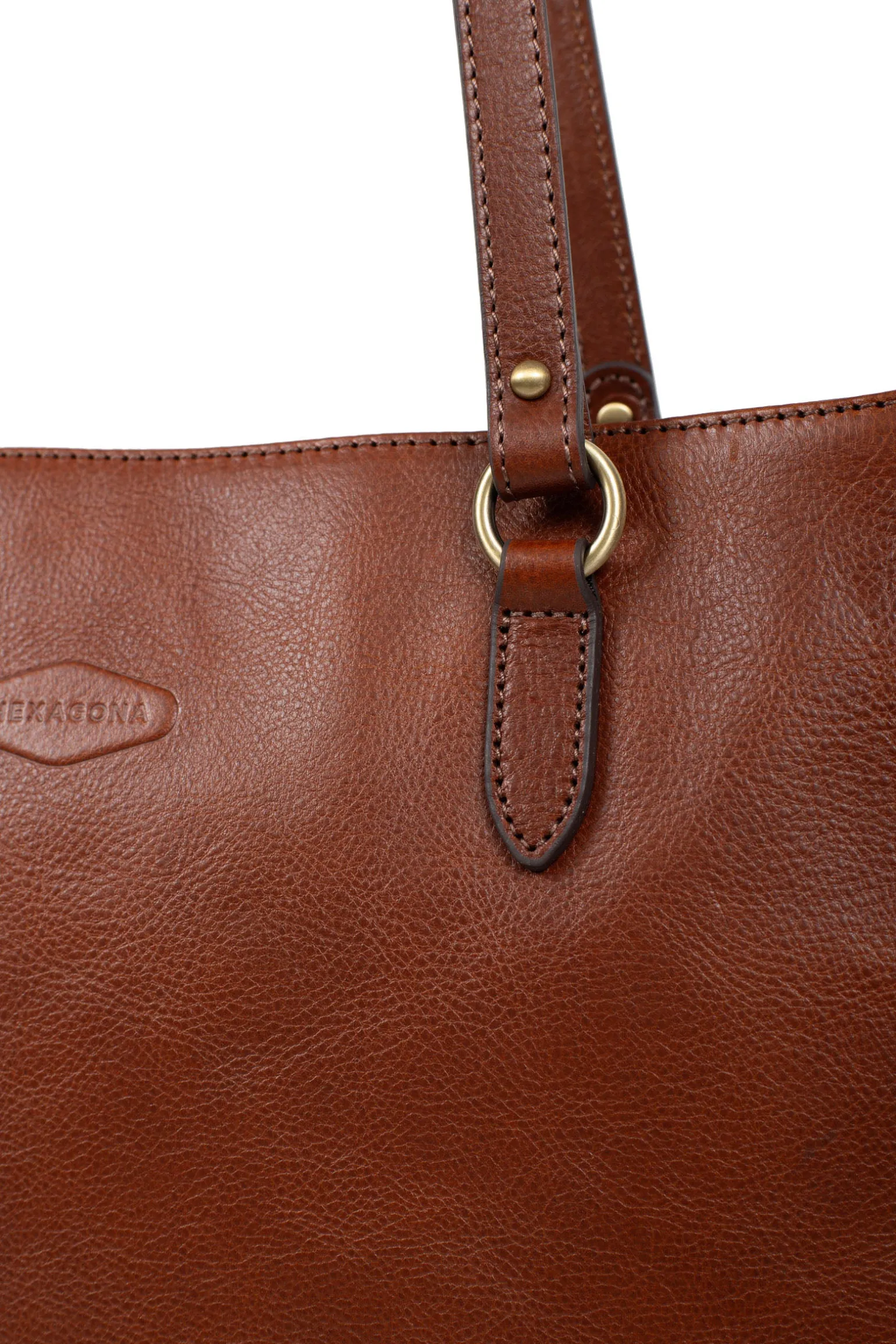 Sac porté épaule 2 anses - A4 - Cuir