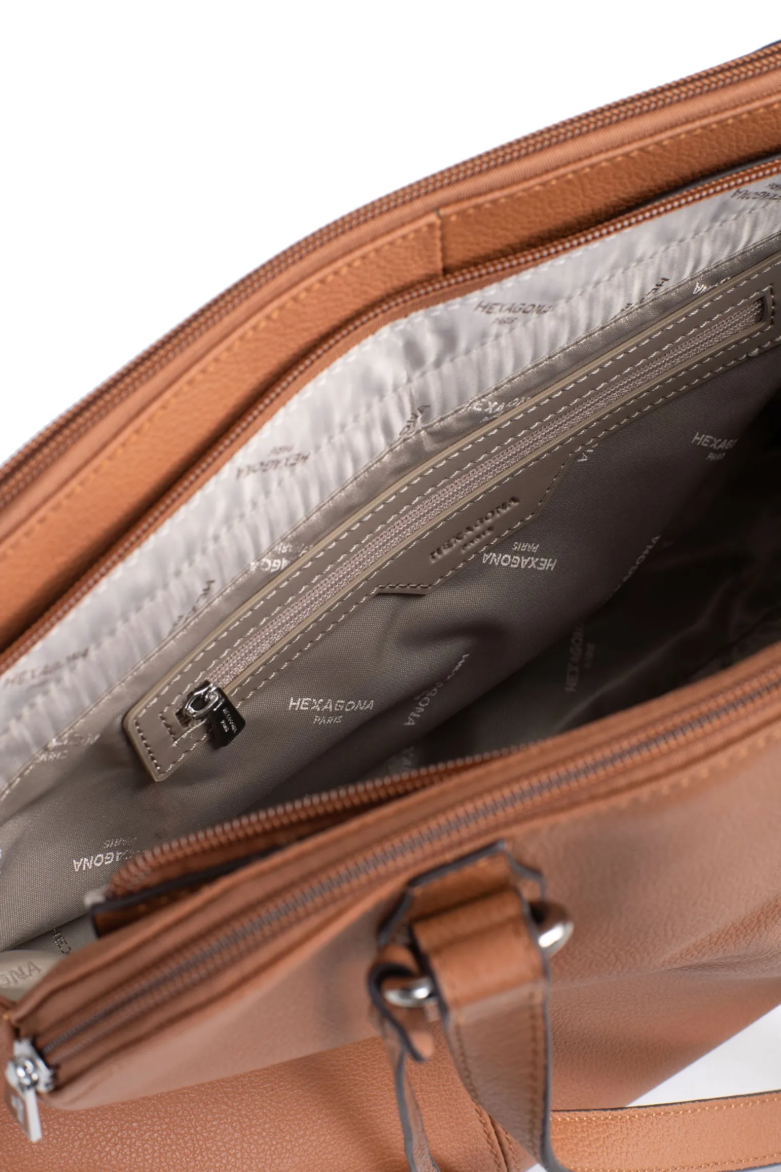 Sac porté épaule 2 anses - A4 - Cuir
