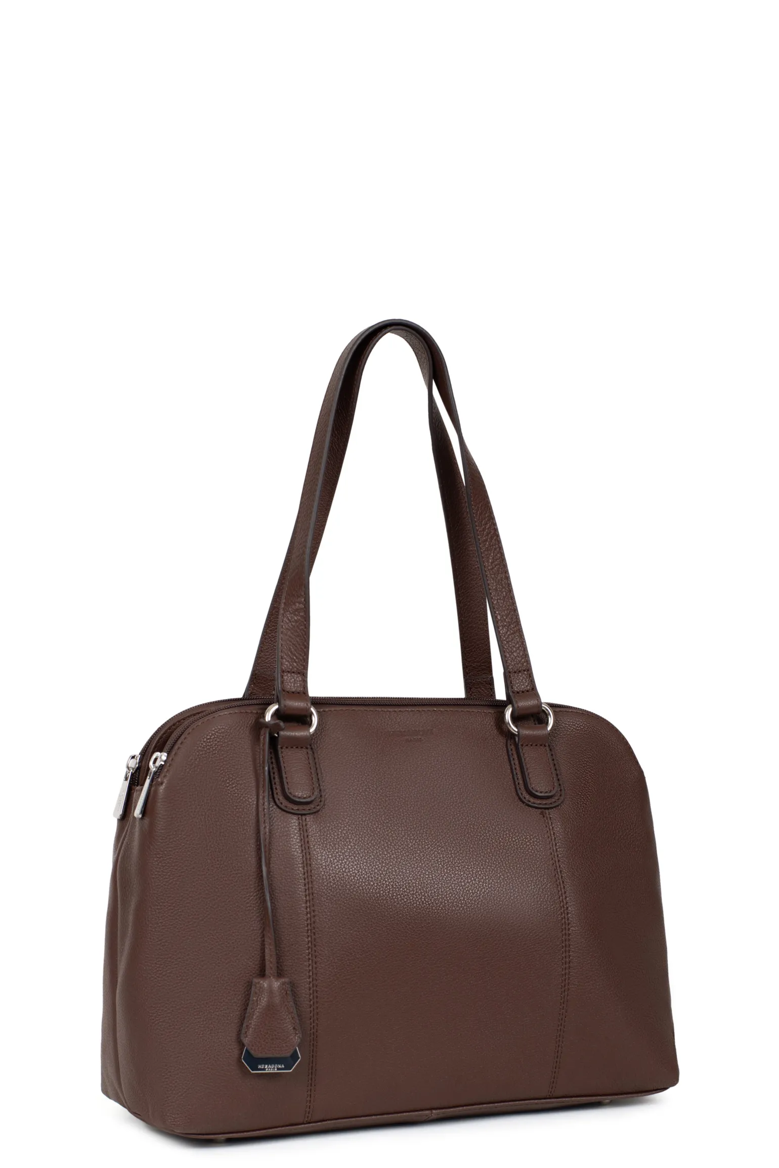 Sac porté épaule 2 anses - A4 - Cuir