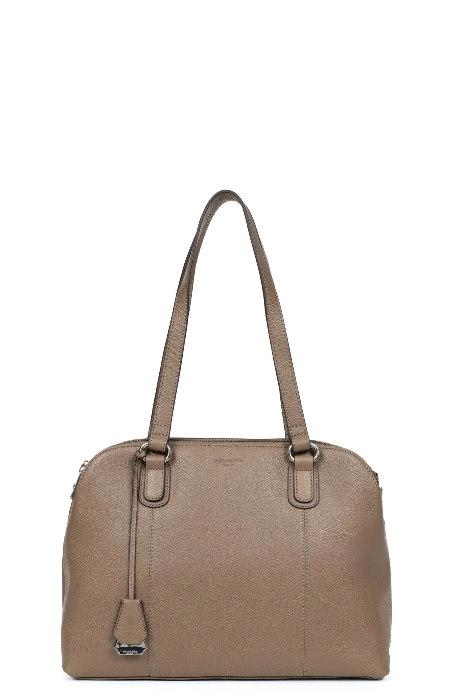 Sac porté épaule 2 anses - A4 - Cuir