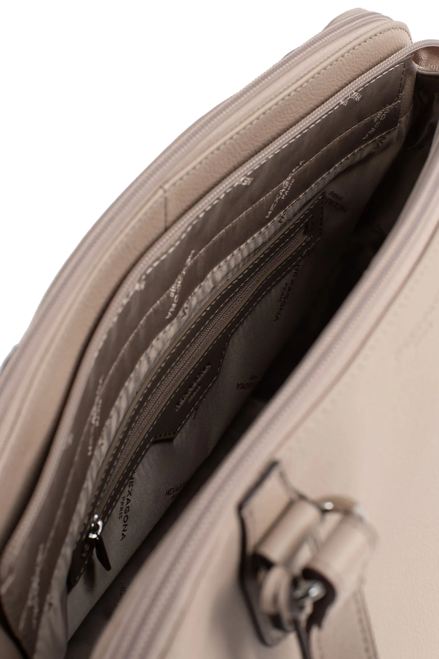 Sac porté épaule 2 anses - A4 - Cuir