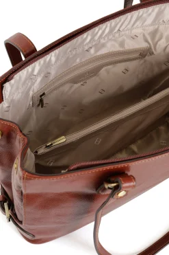 Sac porté épaule 2 anses - A4 - Cuir