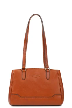 Sac porté épaule 2 anses - Cuir