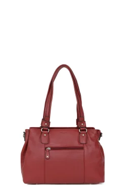 Sac porté épaule 2 anses - Cuir