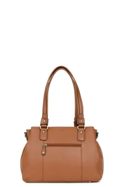 Sac porté épaule 2 anses - Cuir
