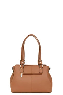 Sac porté épaule 2 anses - Cuir