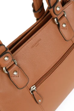 Sac porté épaule 2 anses - Cuir