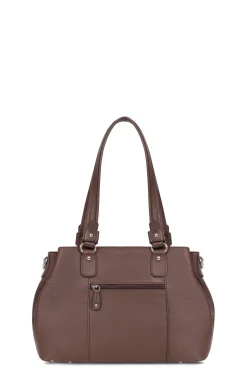 Sac porté épaule 2 anses - Cuir