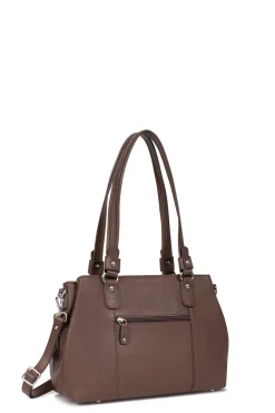 Sac porté épaule 2 anses - Cuir