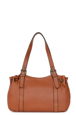 Sac porté épaule 2 anses - Cuir
