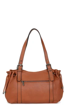 Sac porté épaule 2 anses - Cuir