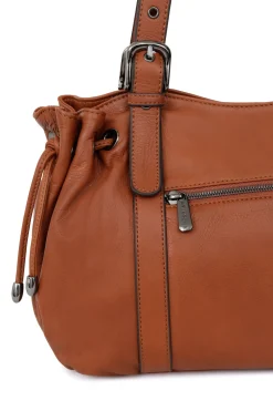 Sac porté épaule 2 anses - Cuir