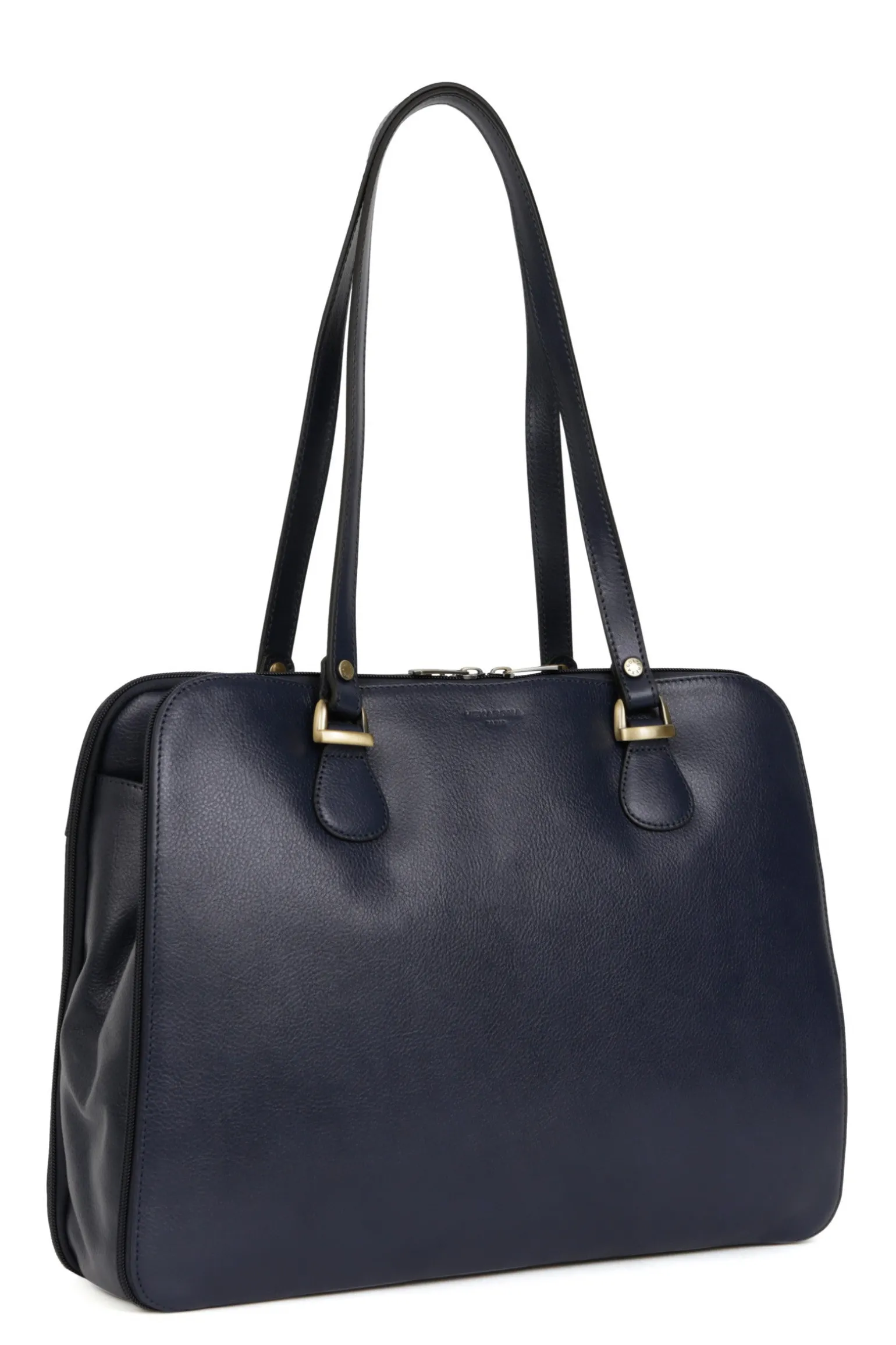 Sac porté épaule 2 anses - Tablette & A4 - Cuir