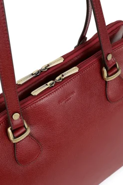 Sac porté épaule 2 anses - Tablette & A4 - Cuir