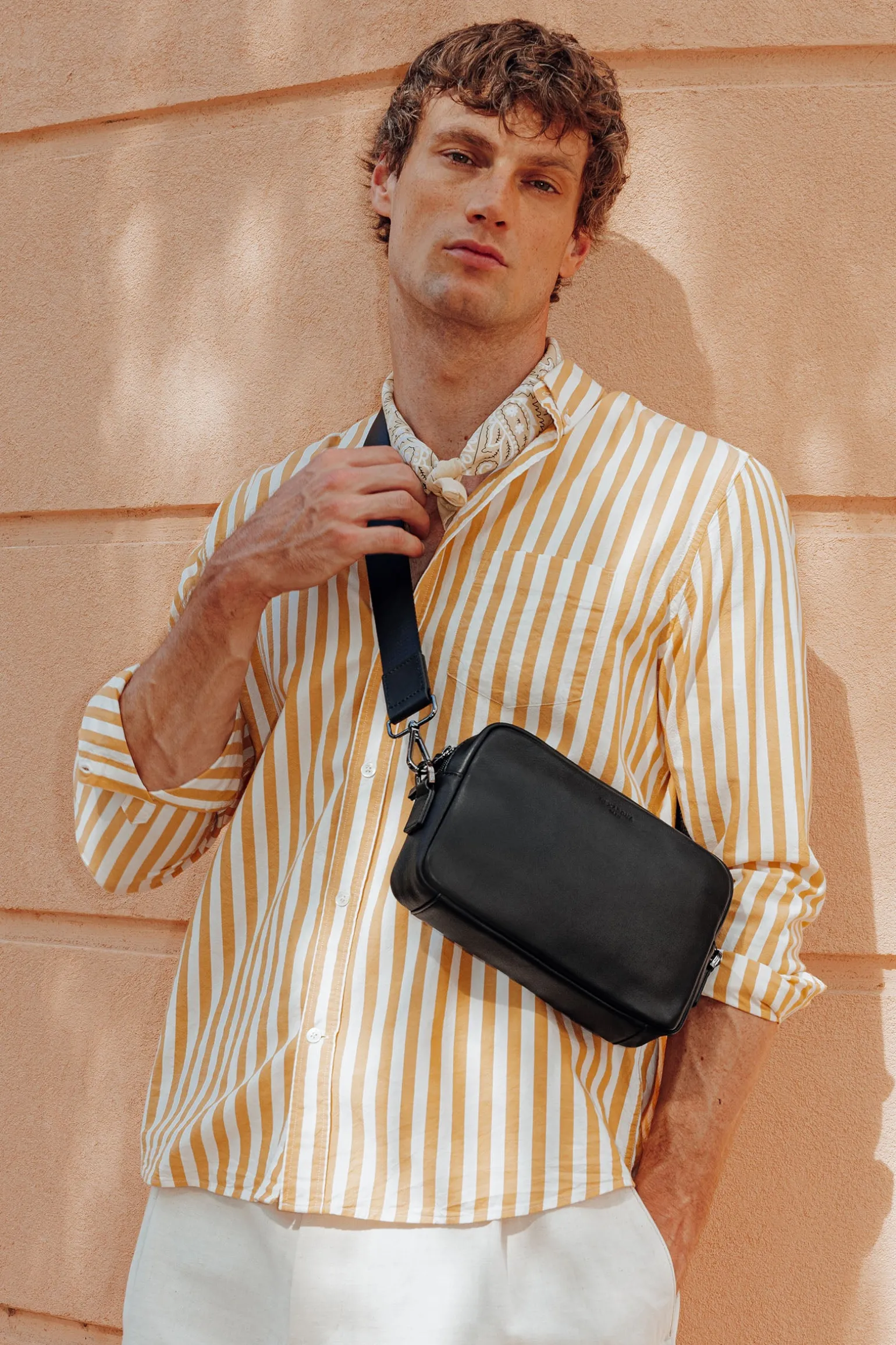 Sac reporter - Cuir