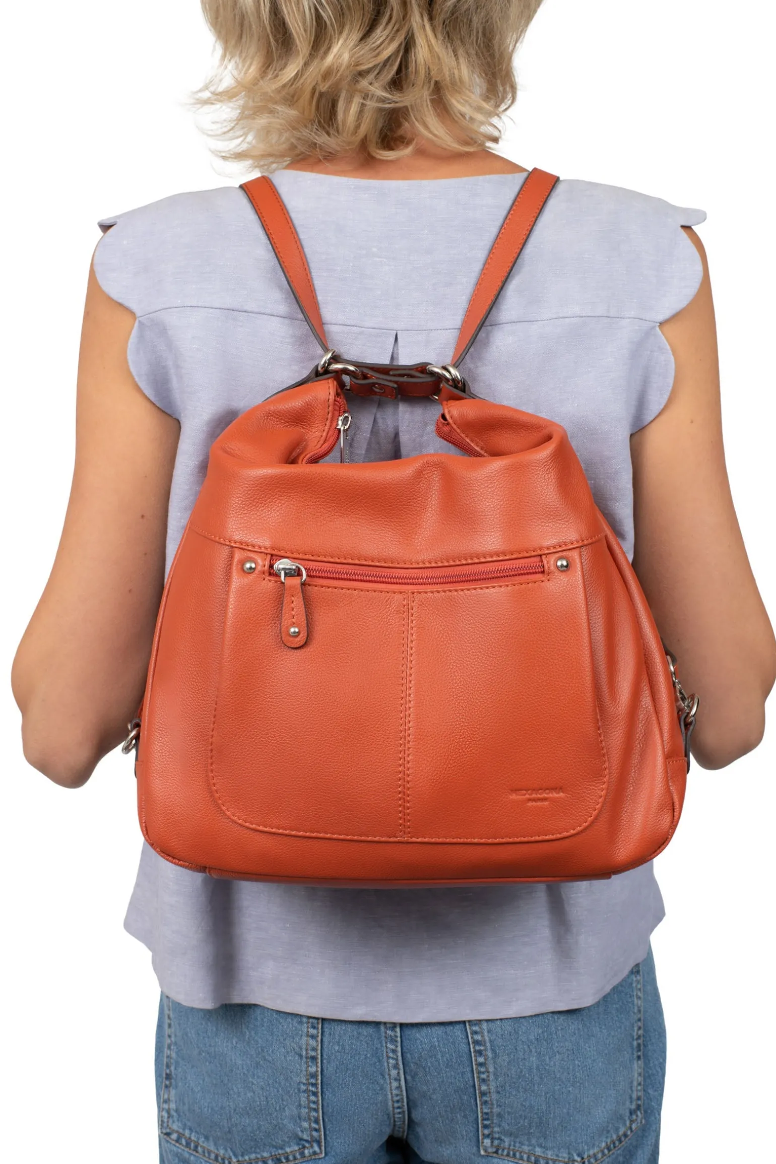 Sac transformable - A4 - Cuir