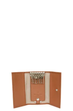 Étui porte-clés - 2 volets - Cuir